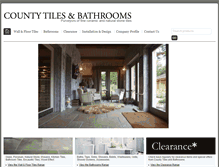 Tablet Screenshot of countytiles.com
